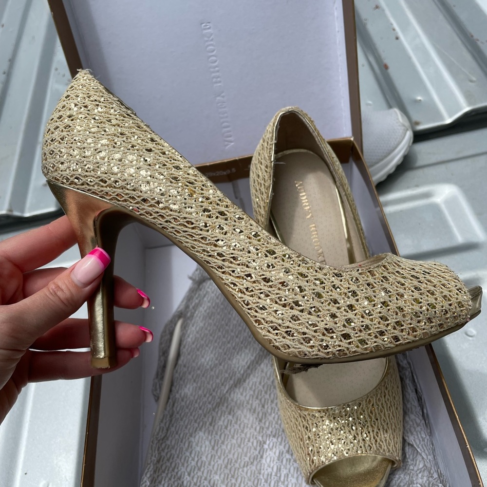 Gold Heels